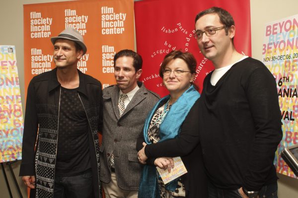 Mihai Chirilov, Scott Foundas, Tudor Giurgiu and Corina Șuteu - Making Waves, NYC (2011)